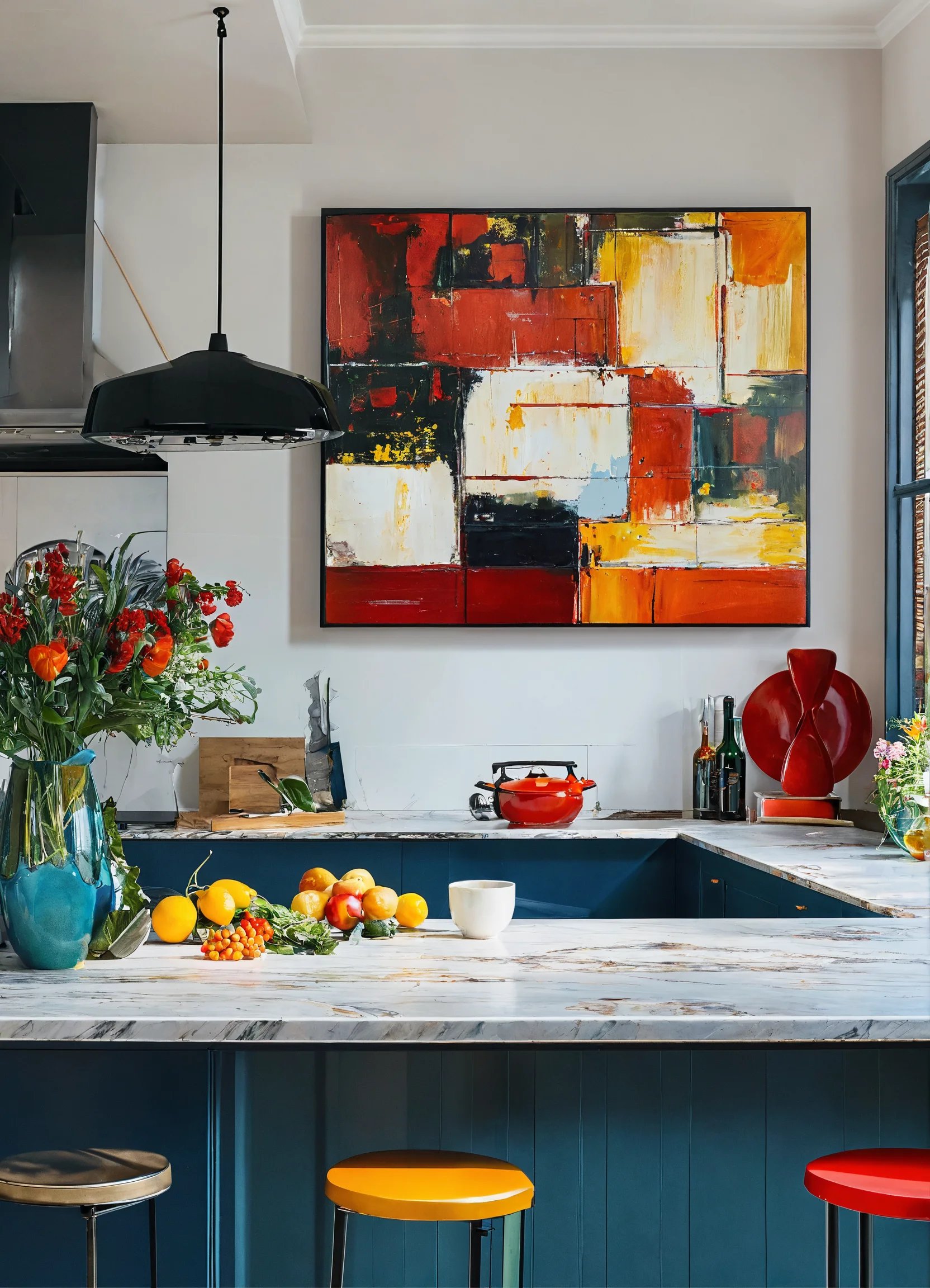 Kitchen Set Artist Transforming Your Kitchen with Art: Ideas and Inspirations - Quidan ...
